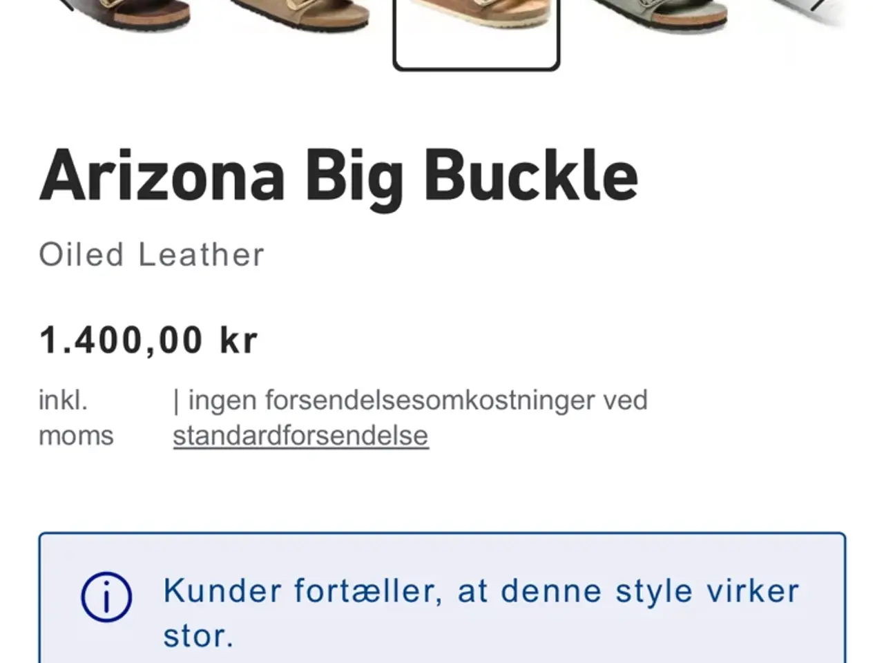 Billede 1 - Birkenstock sandaler