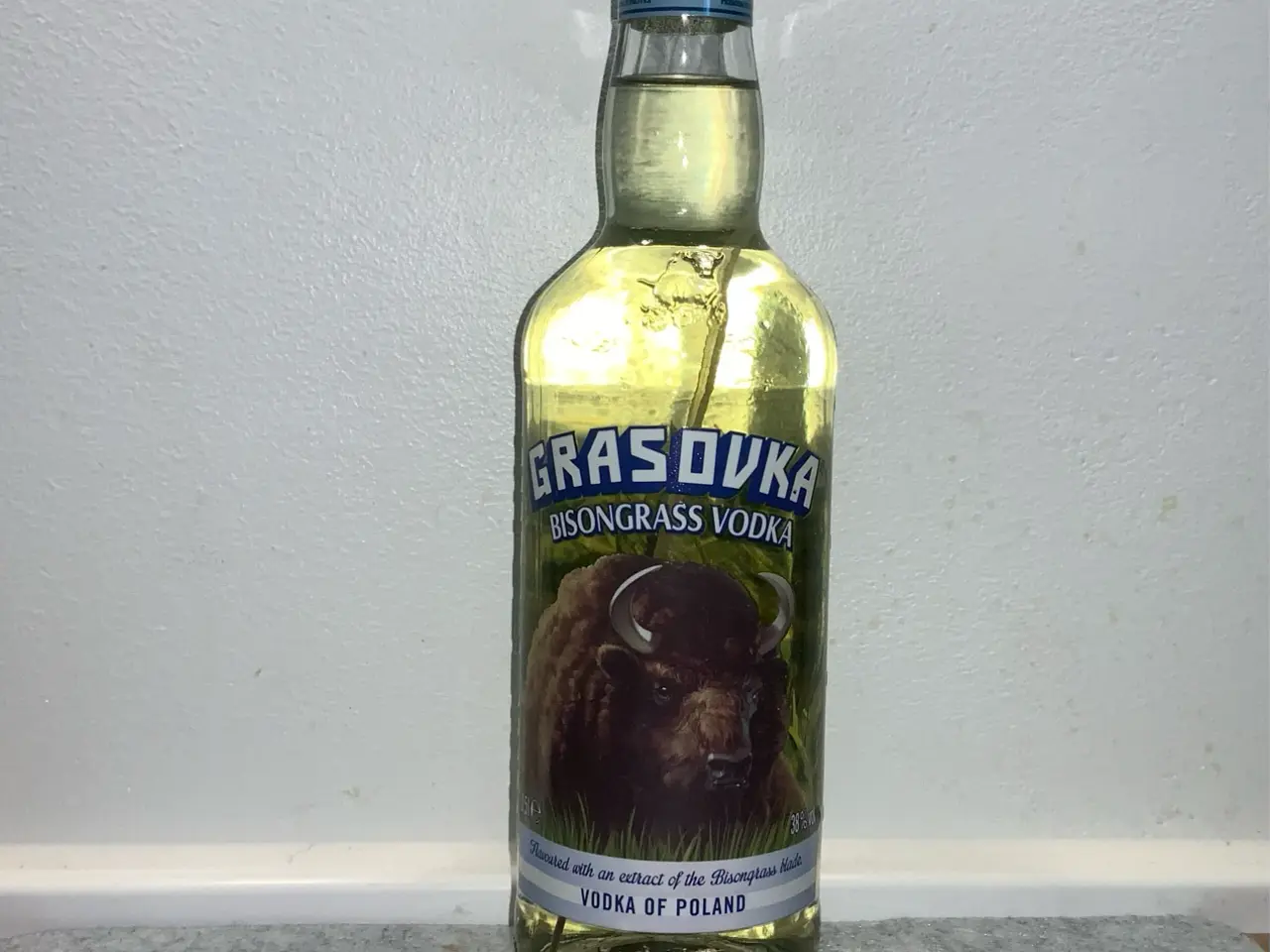 Billede 1 - Grasovka Bison Grass Vodka, 38%, 0,5 L..