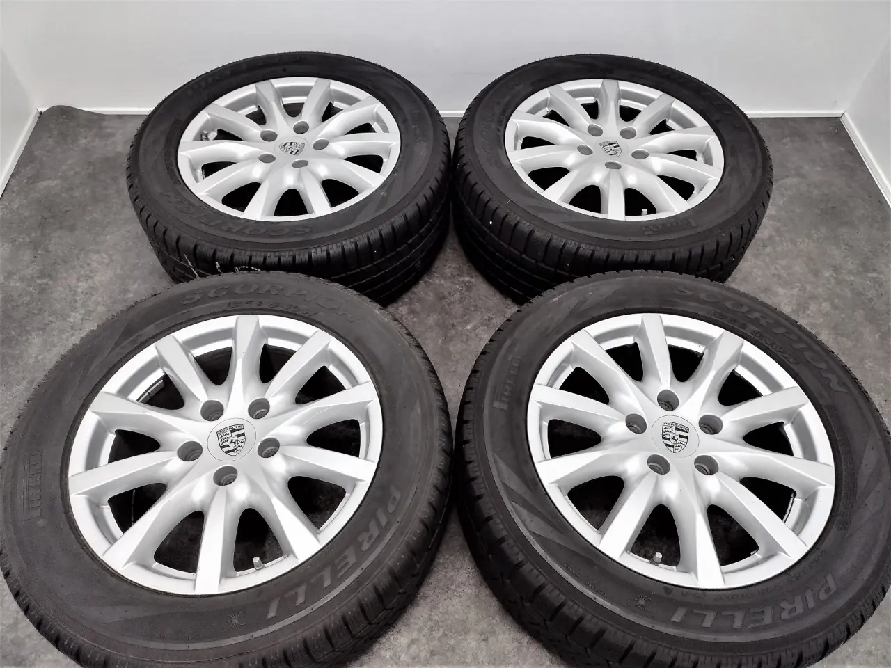 Billede 5 - 5x130 18" ET53 PORSCHE Cayenne vintersæt