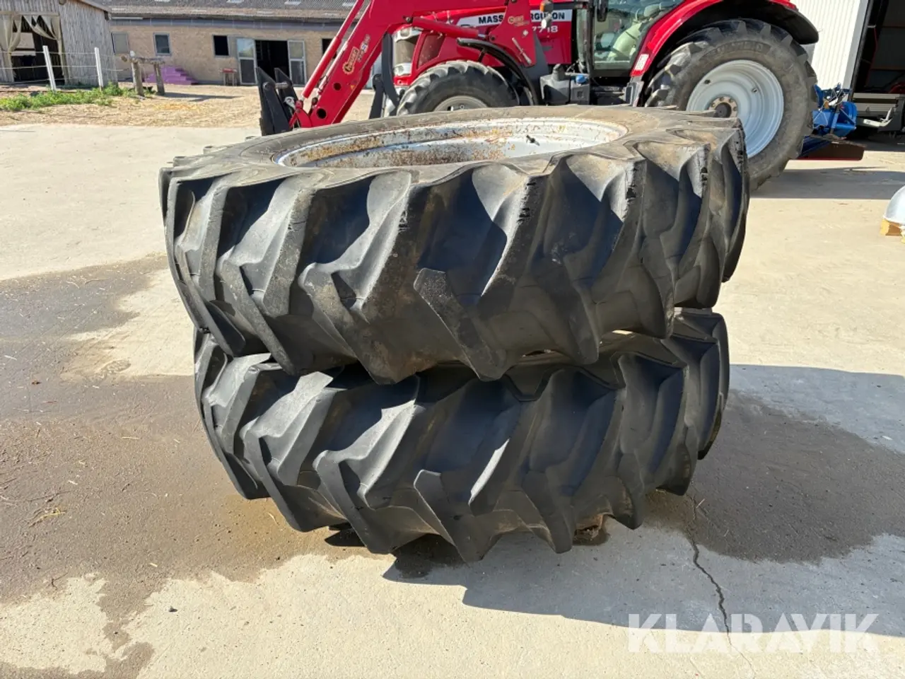 Billede 3 - Traktorhjul Firestone Deep Tread, 2 Styk