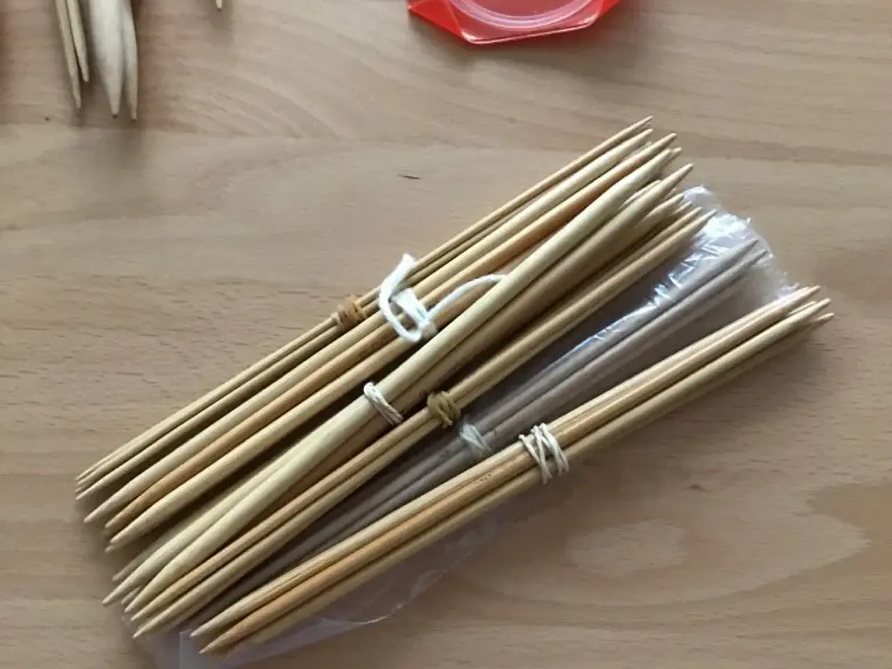 Billede 3 - Strikkepinde Bambus