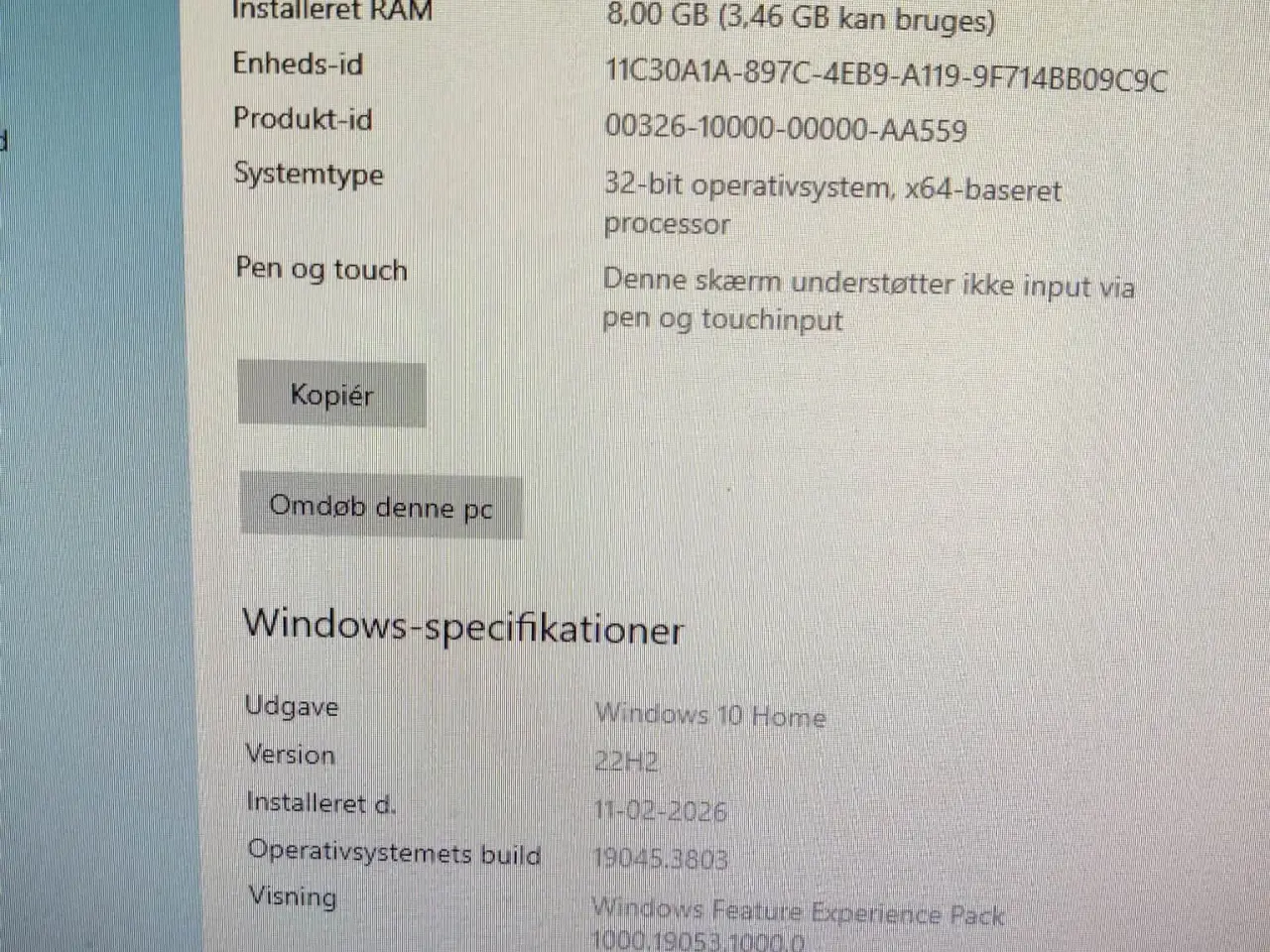 Billede 2 - Computer med tilbehør