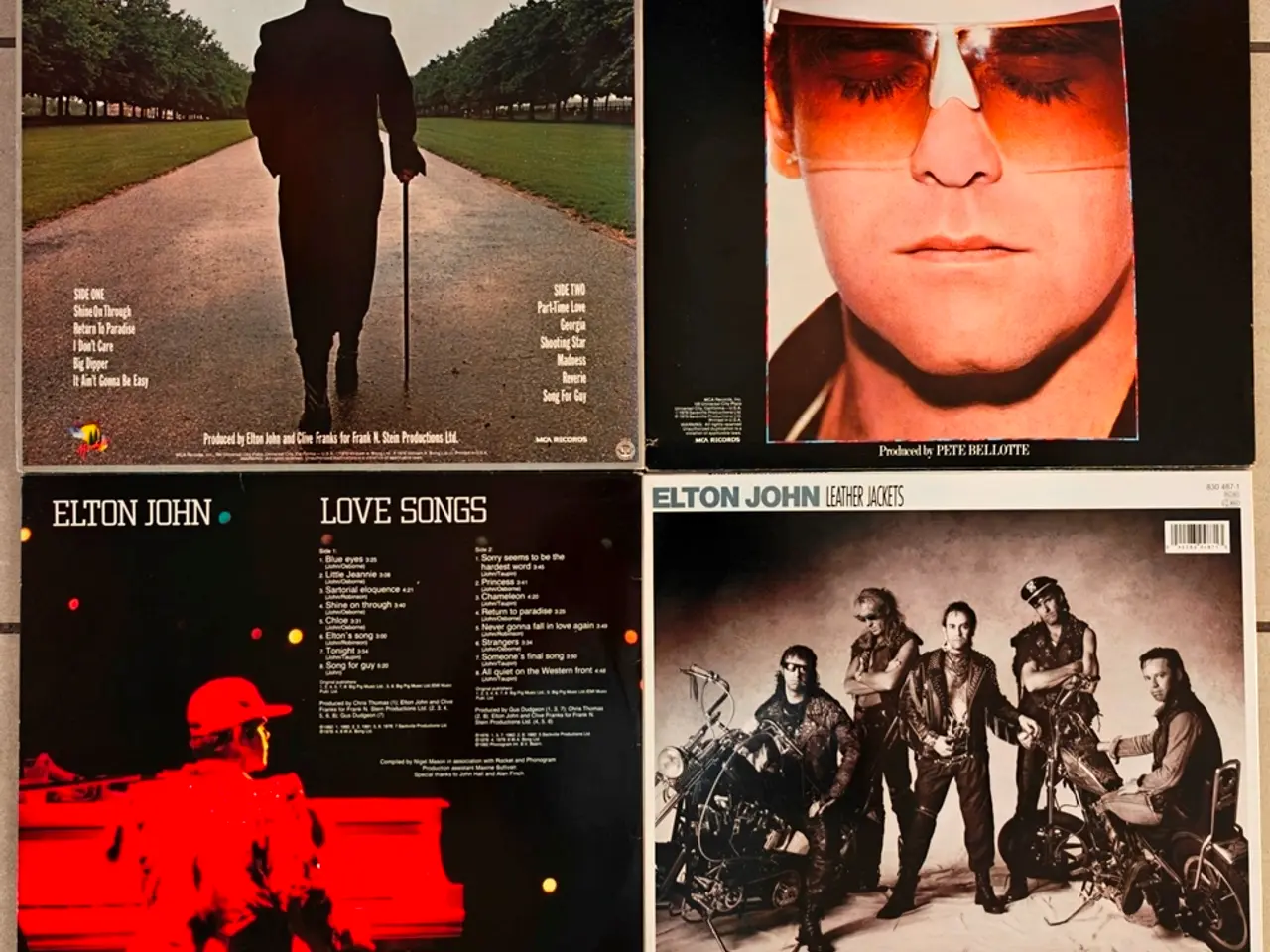 Billede 2 - LP, Elton John x4