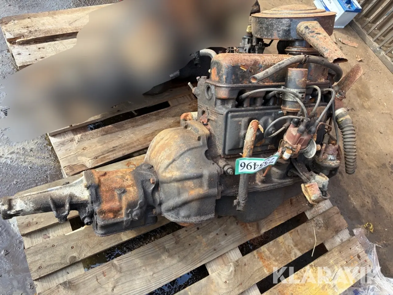 Billede 1 - Motor fra Opel Rekord 1700
