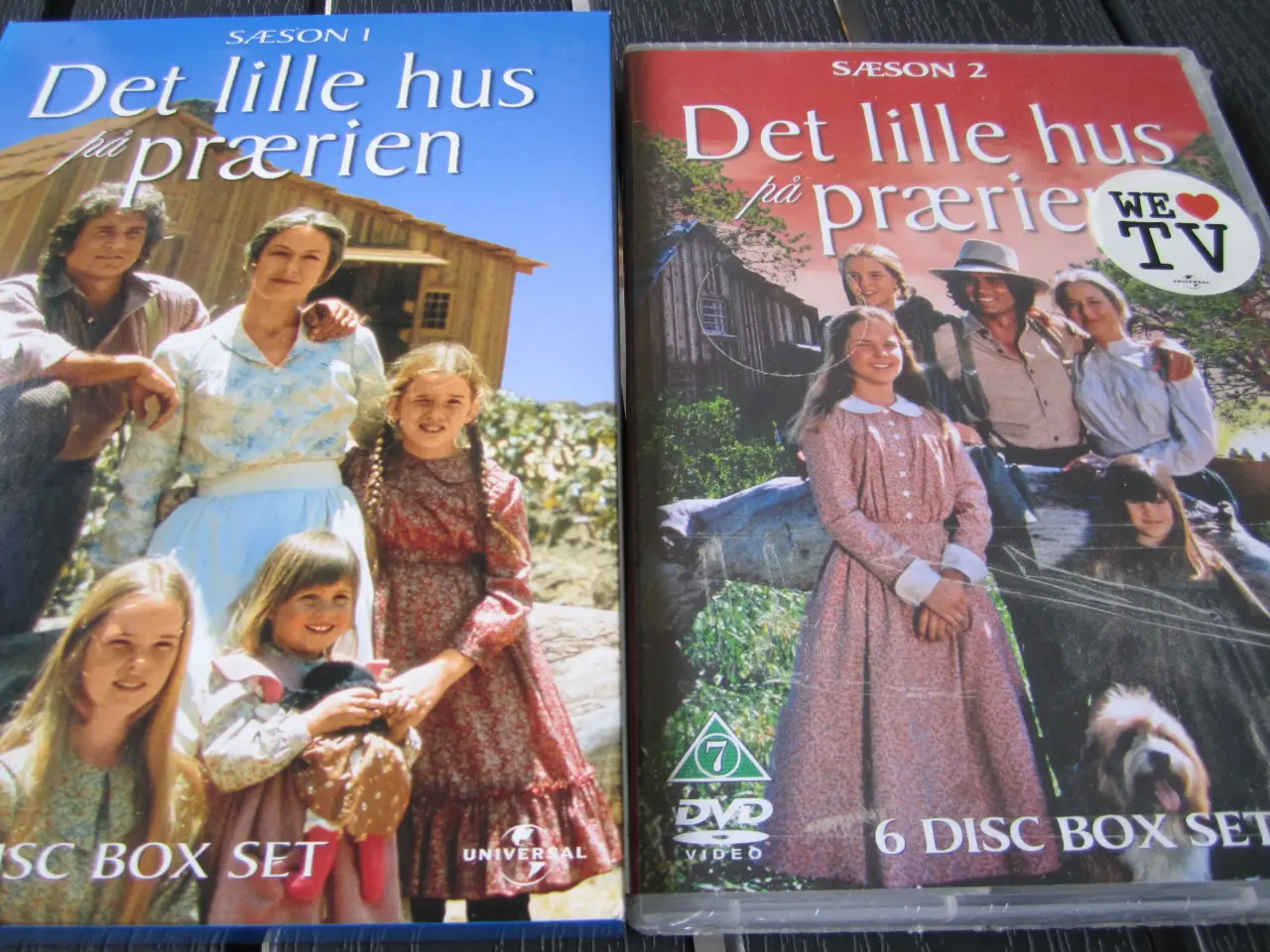 Billede 1 - DET LILLE HUS PÅ PRÆRIEN. 4 x Bokse.