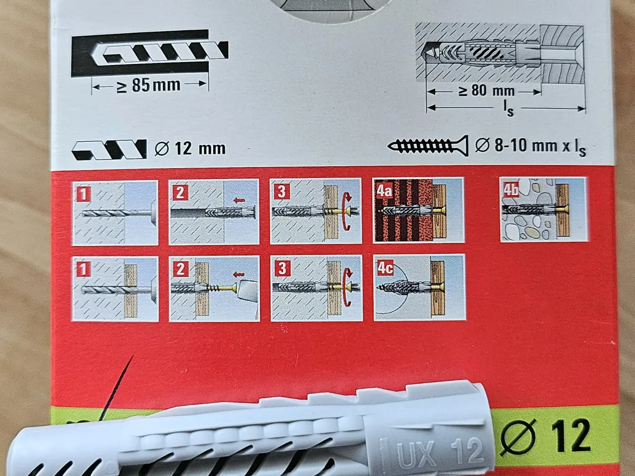 Billede 2 - Rawplugs, Gips,mur/beton