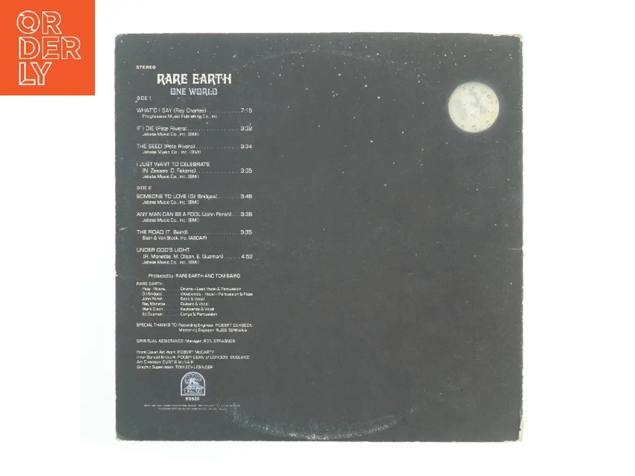 Billede 2 - Rare Earth - One World LP vinyl (str. Ø. 30 cm)