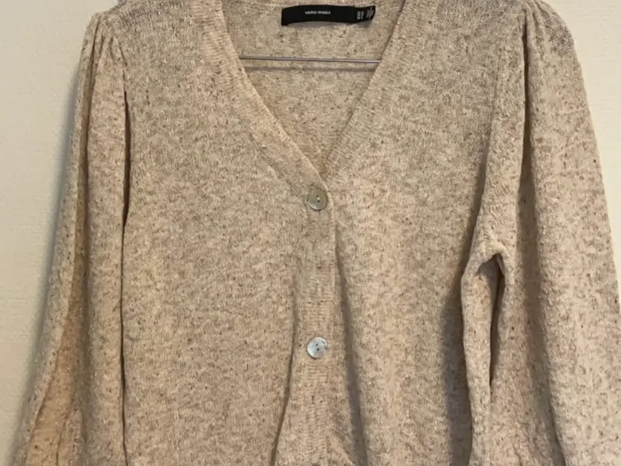 Billede 1 - Strikket Cardigan med 3/4 ærmer