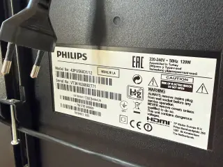 43” Phillips TV m/ fod