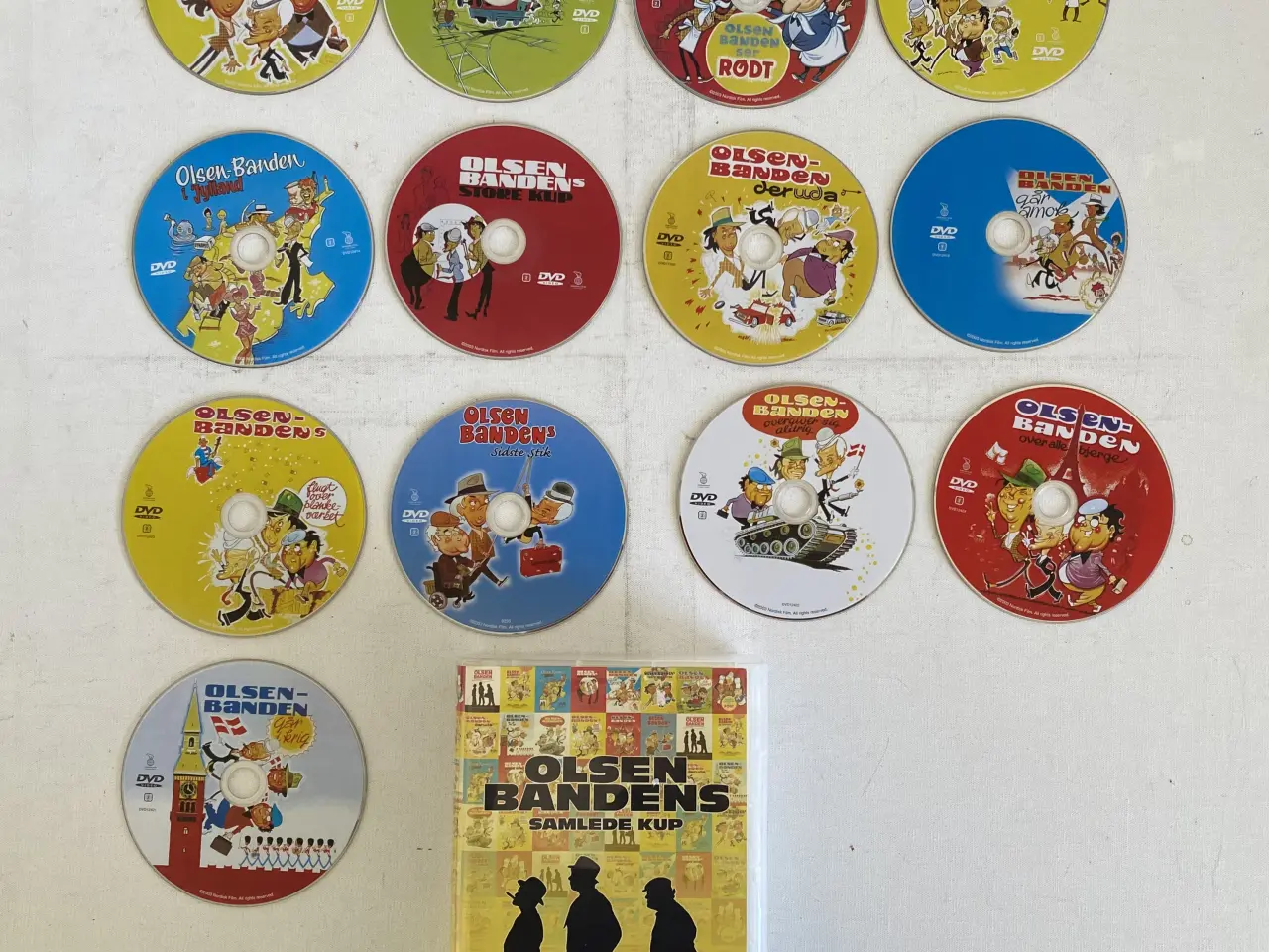 Billede 1 - Olsen Banden DVD-samling (13 stk)