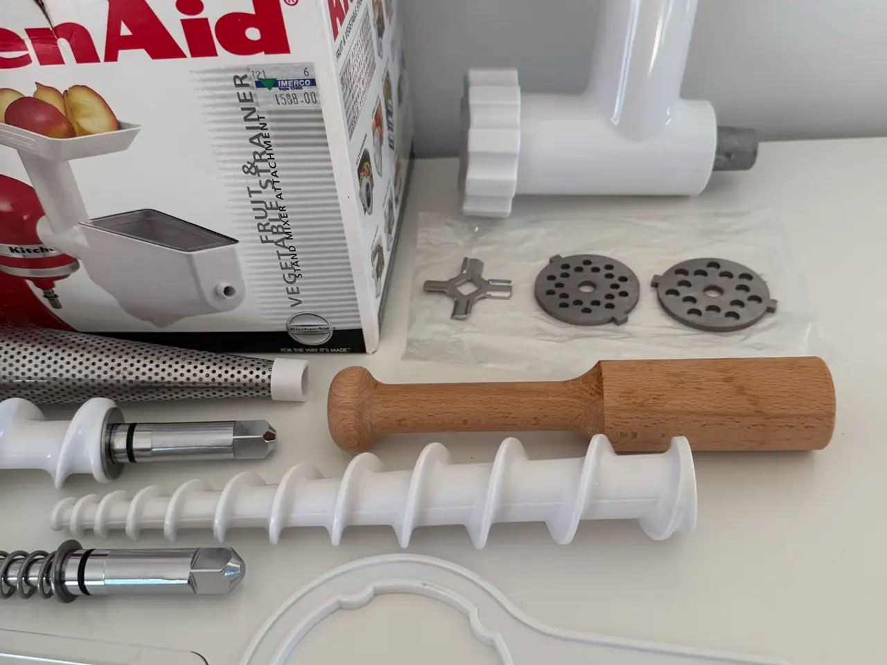 Billede 5 - KitchenAid kødhakker & purépresser udstyr