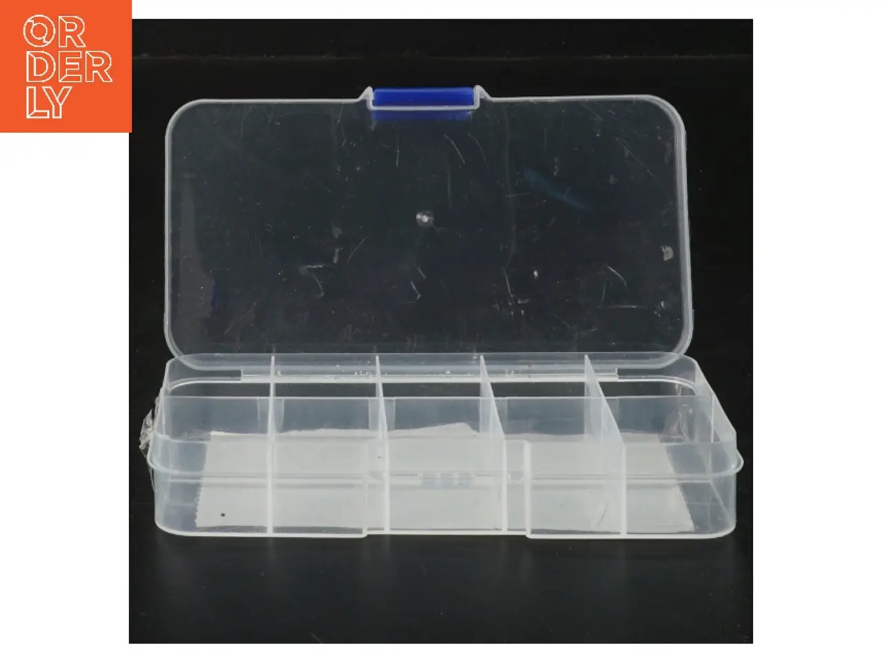 Billede 2 - Plastic opbevaringsboks (str. 13x7 cm)