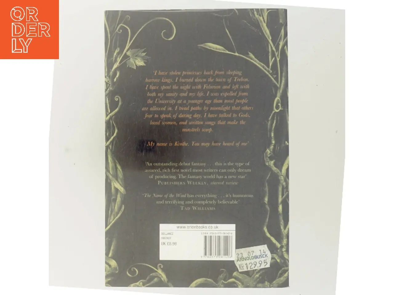Billede 3 - The name of the wind af Patrick Rothfuss (Bog)