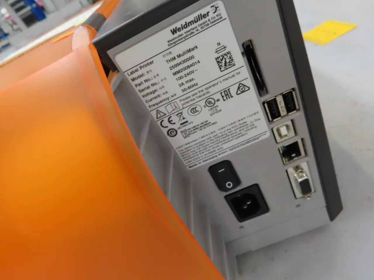 Billede 4 - Labelprinter WEIDMÜLLER THM MultiMark