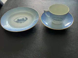 Stel med slotte kaffekande, sukkerskål, og kande  
