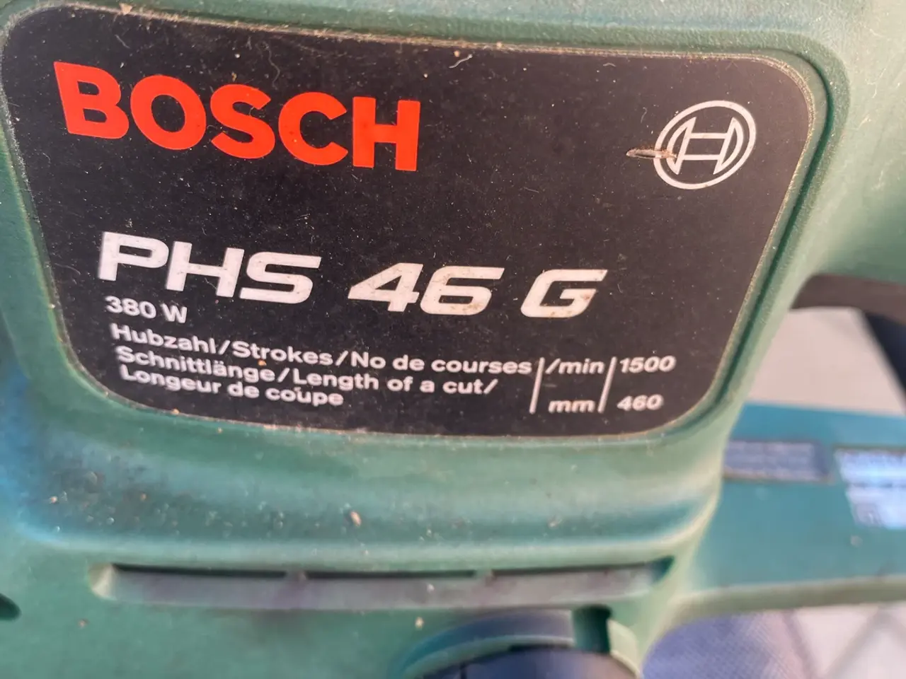 Billede 2 - Bosch hækkeklipper /med kabeltromle