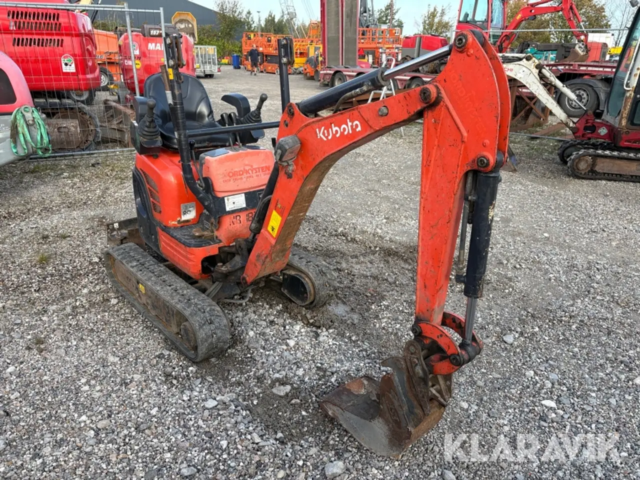 Billede 5 - Gravemaskine Kubota U10-3 minigraver.
