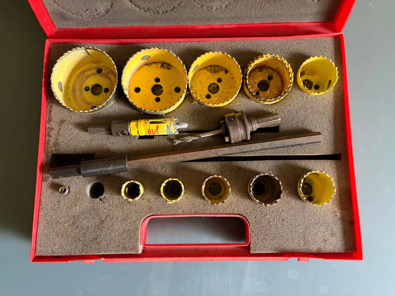 Billede 1 - Starrett hulsave sæt i kuffert