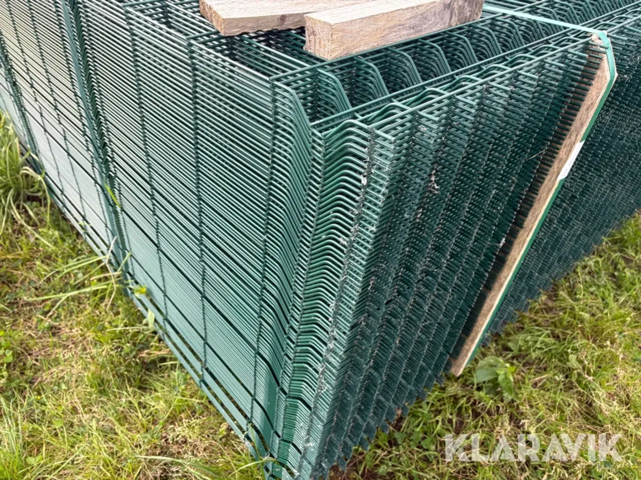 Billede 11 - Panelhegn - grøn - 100 fag