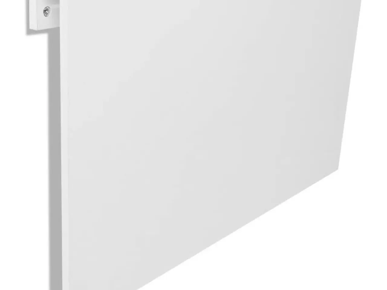 Billede 5 - Foldbart vægbord 100×60 cm - hvid klapbord til væg