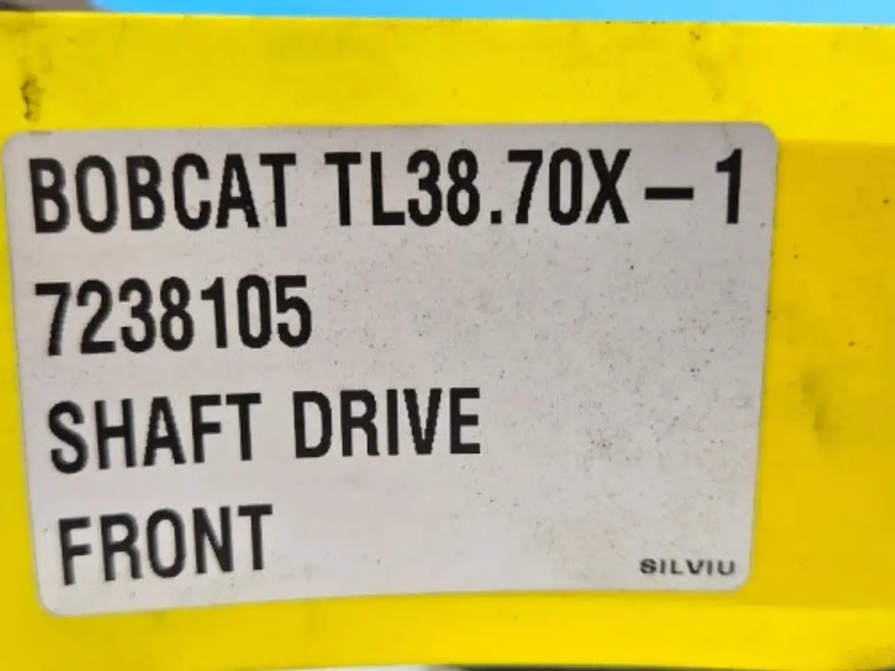 Billede 12 - Bobcat TL38.70X Drivaksel 7238105