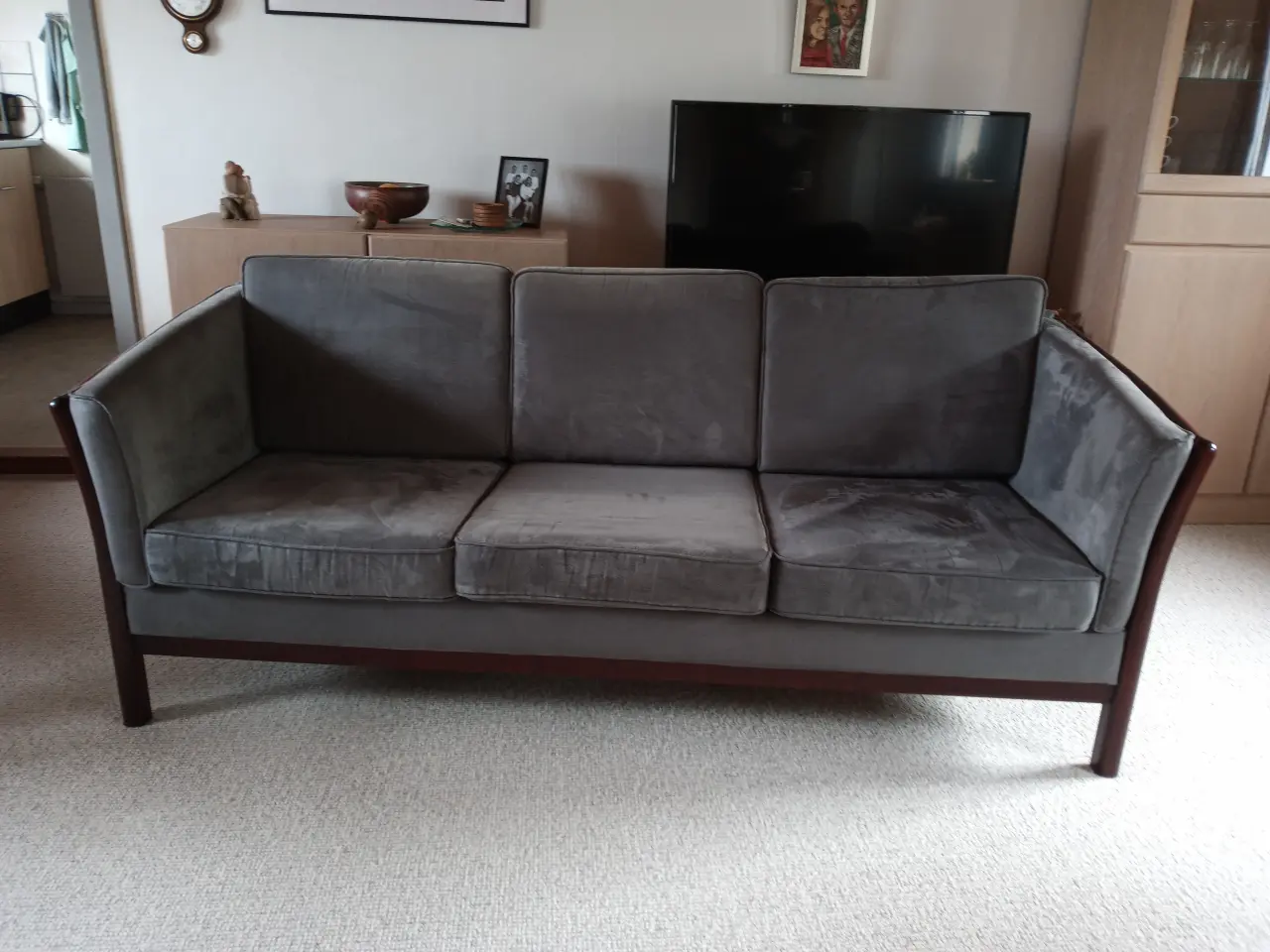 Billede 2 - Velholdt tremmesofa