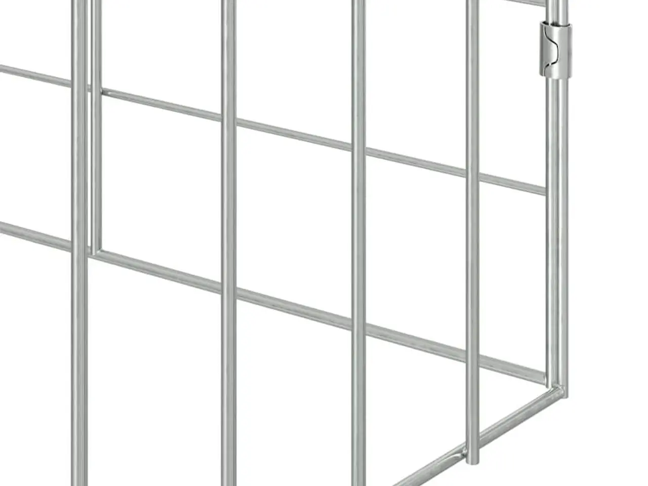 Billede 9 - Kanin Bur Sølv 400 x 78 x 78 cm Galvaniseret stål