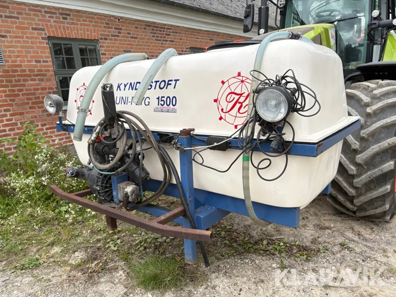 Billede 3 - Fronttank Kyndestoft UNI-FLYG 1500 - 1500 L