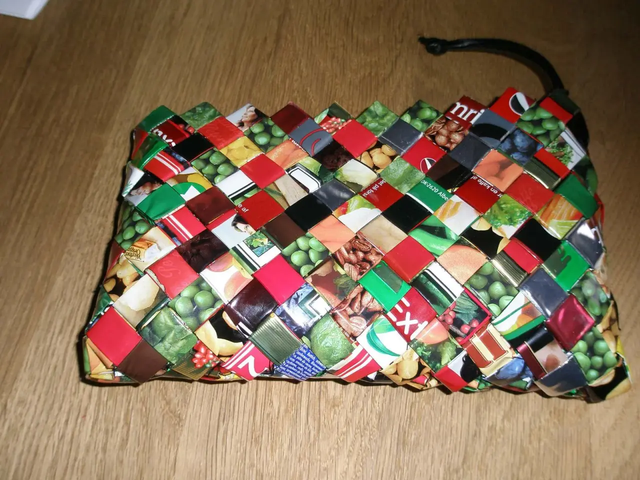 Billede 2 - Recyklet Flettet clutch