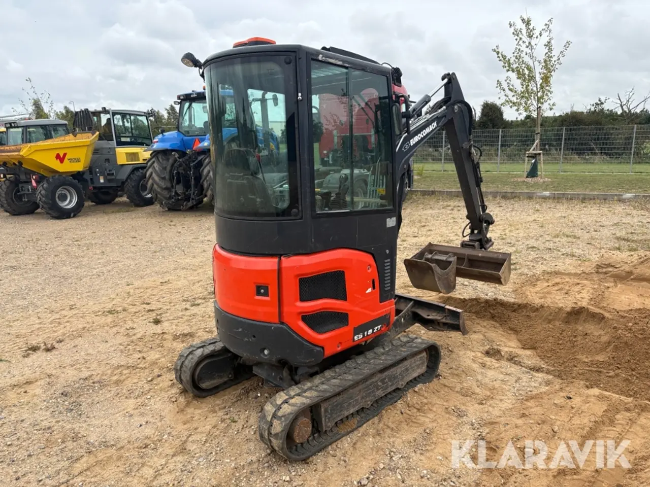 Billede 5 - Minigraver Eurocomach ES 18 ZT