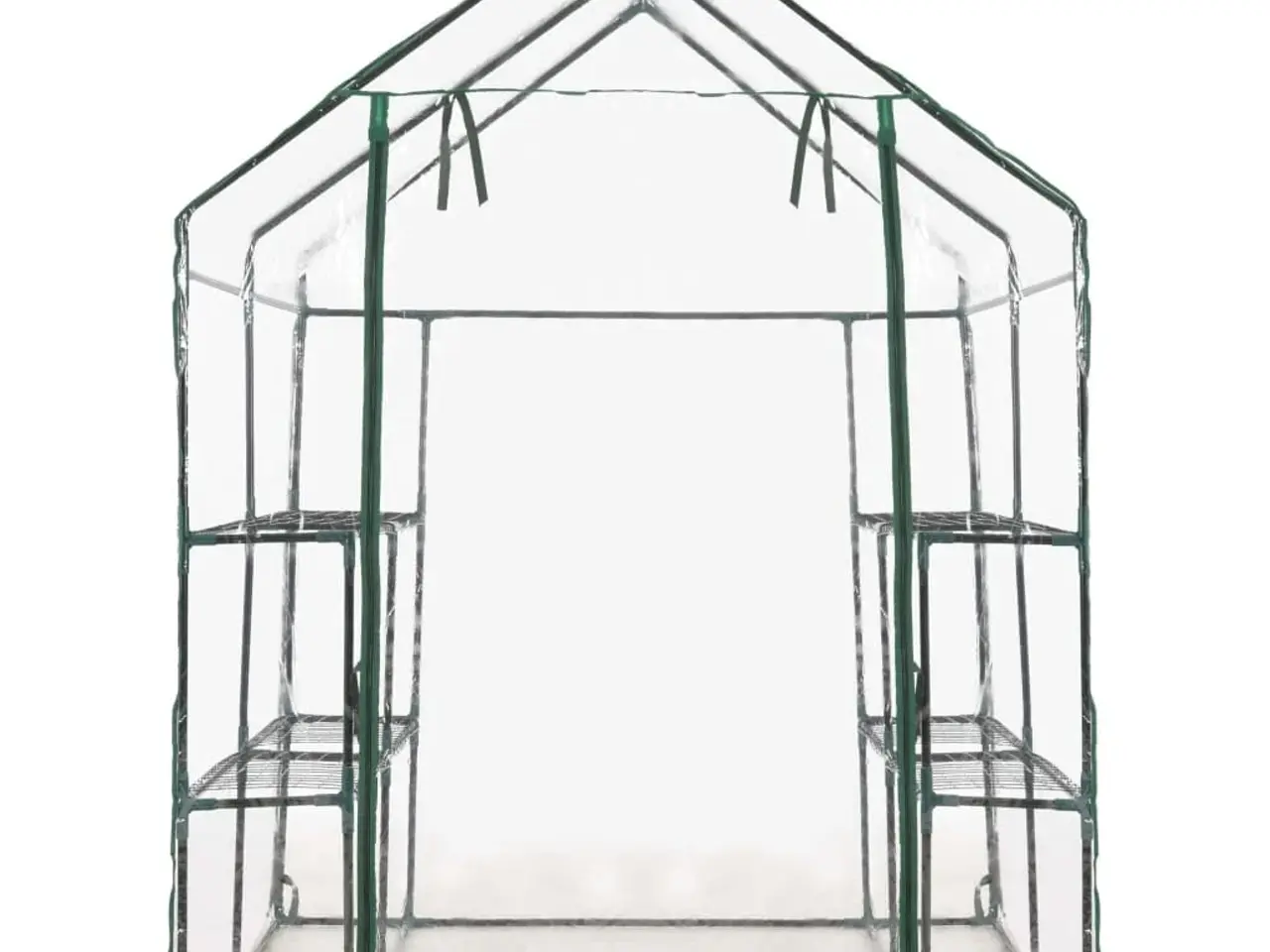 Billede 4 - Drivhus med 8 hylder 143 x 143 x 195 cm