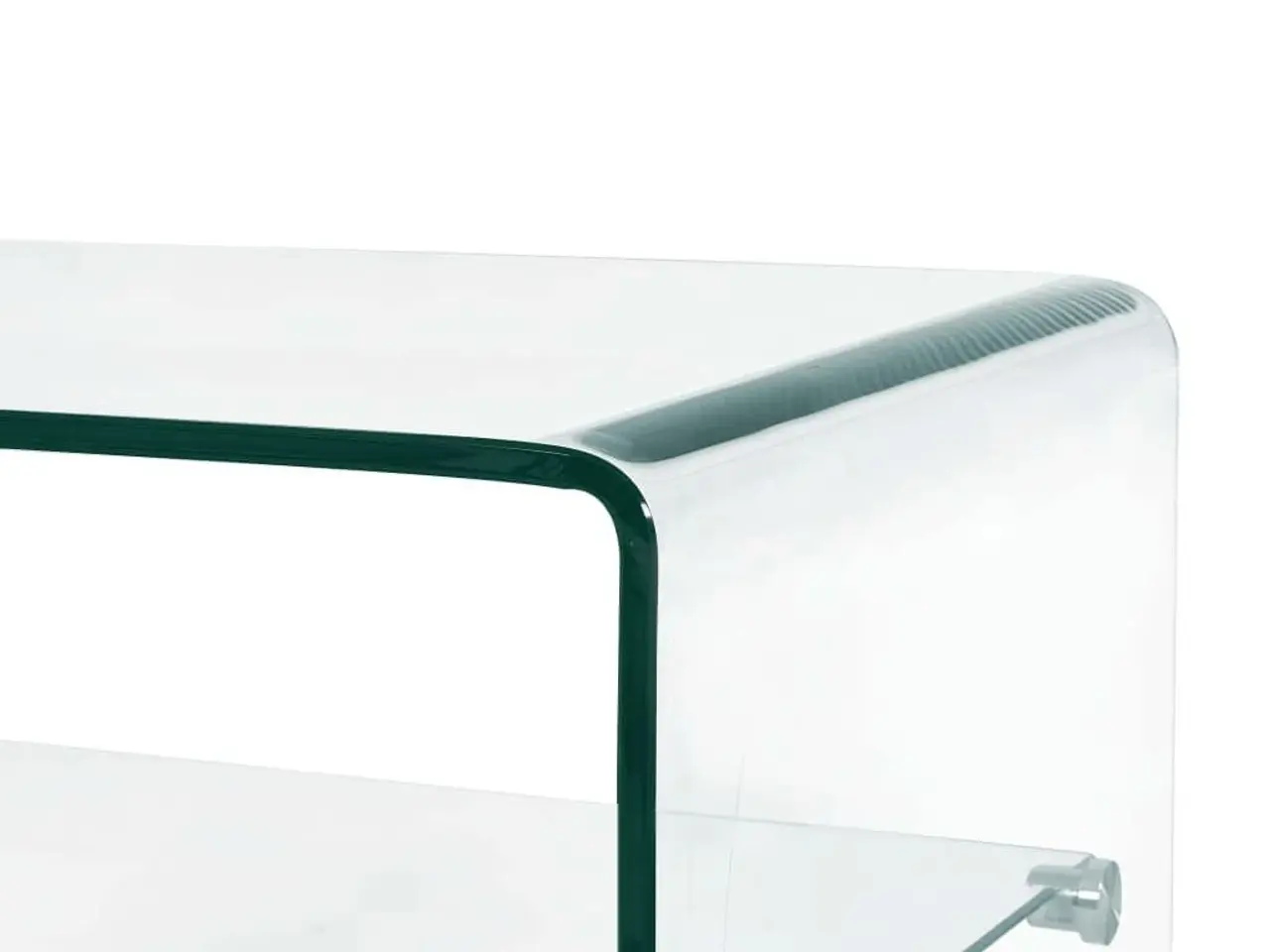 Billede 4 - Sofabord i hærdet glas - transparent, 50 × 45 × 33 cm