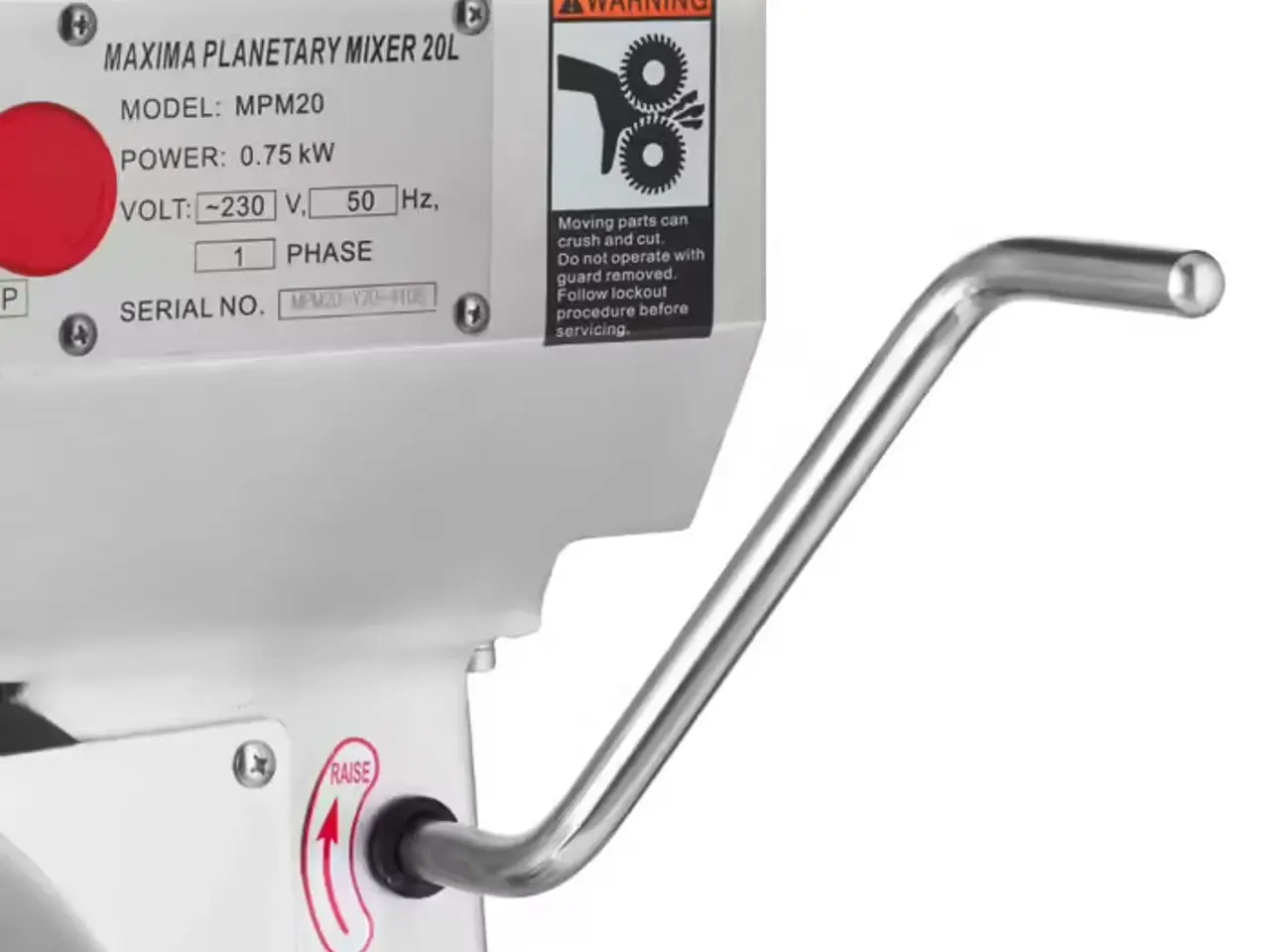Billede 11 -  Røremaskine MPM 20 L – 3 hastigheder – 230 V
