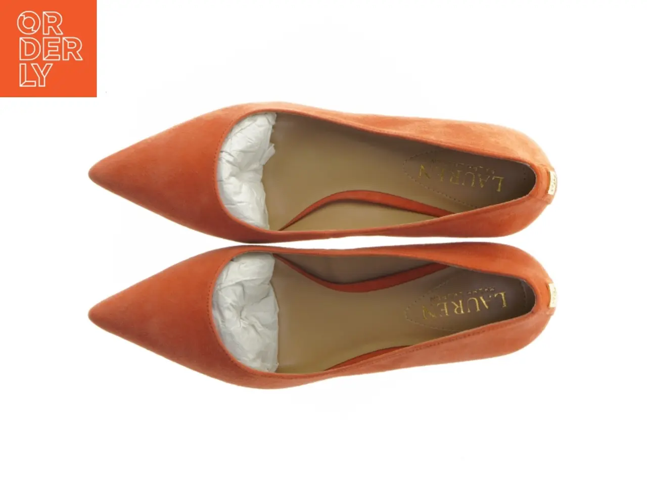 Billede 5 - Ralph Lauren orange stiletter fra Ralph Lauren (str. 37)