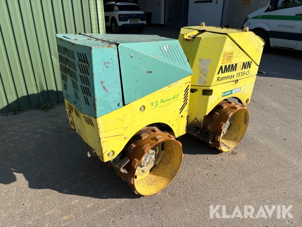 Billede 3 - Råjordskompaktor Ammann Rammax 1510-CI