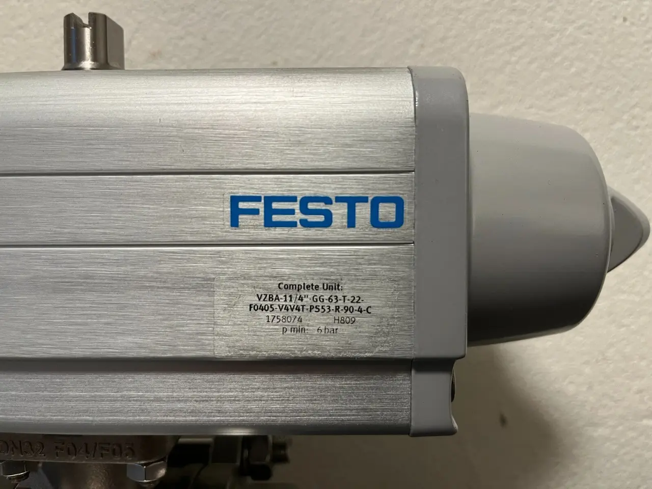 Billede 6 - Festo VZBA 1-1/4" Stainless Steel Pneumatic Ball