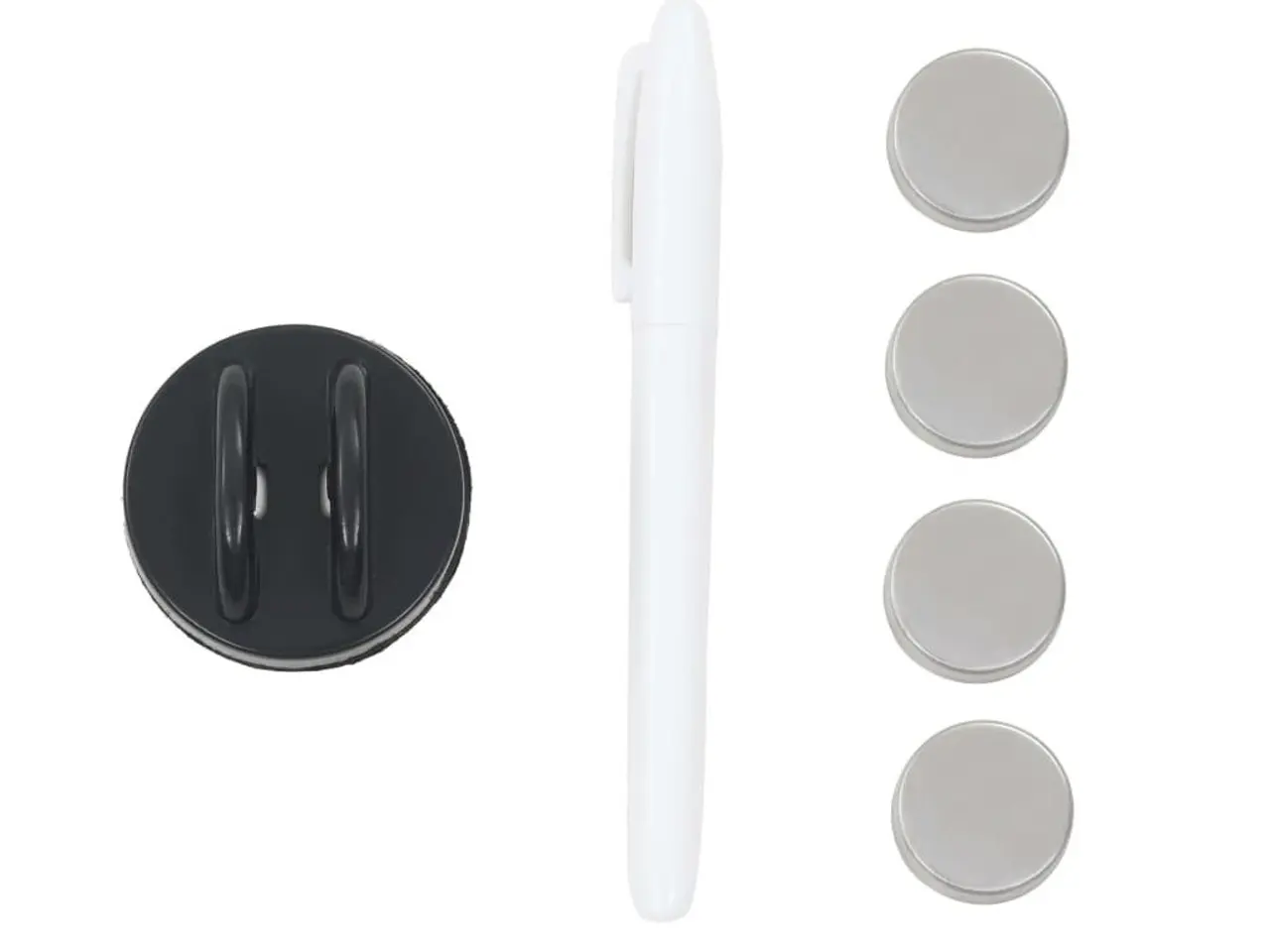 Billede 4 - Magnetisk glas-whiteboard 100 × 60 cm - sort