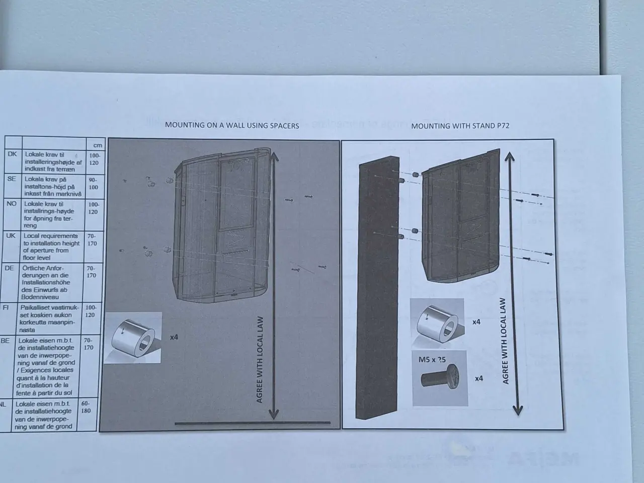 Billede 8 - Postkasse MEFA UFO
