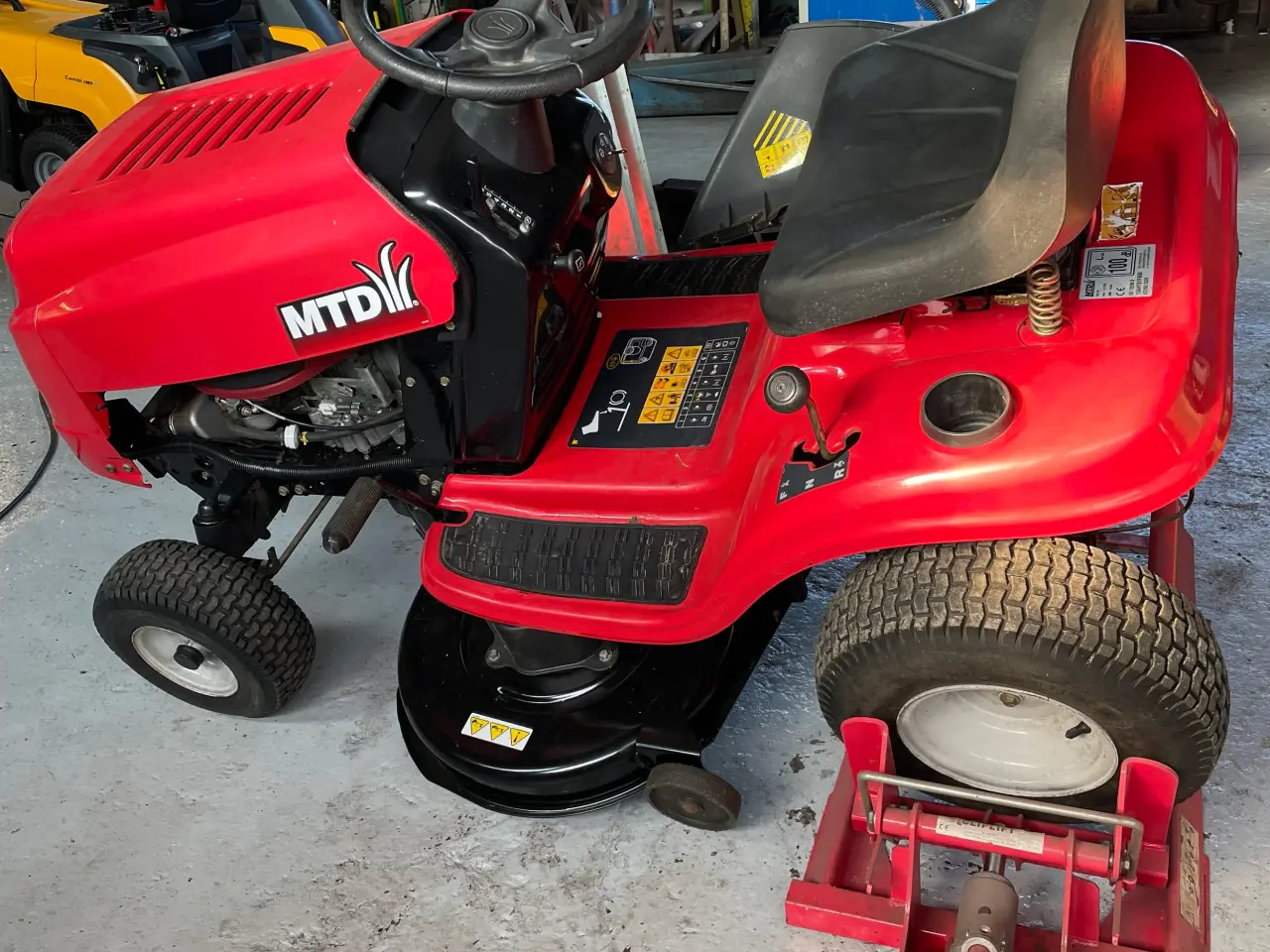Billede 3 - Lift til plænetraktor 