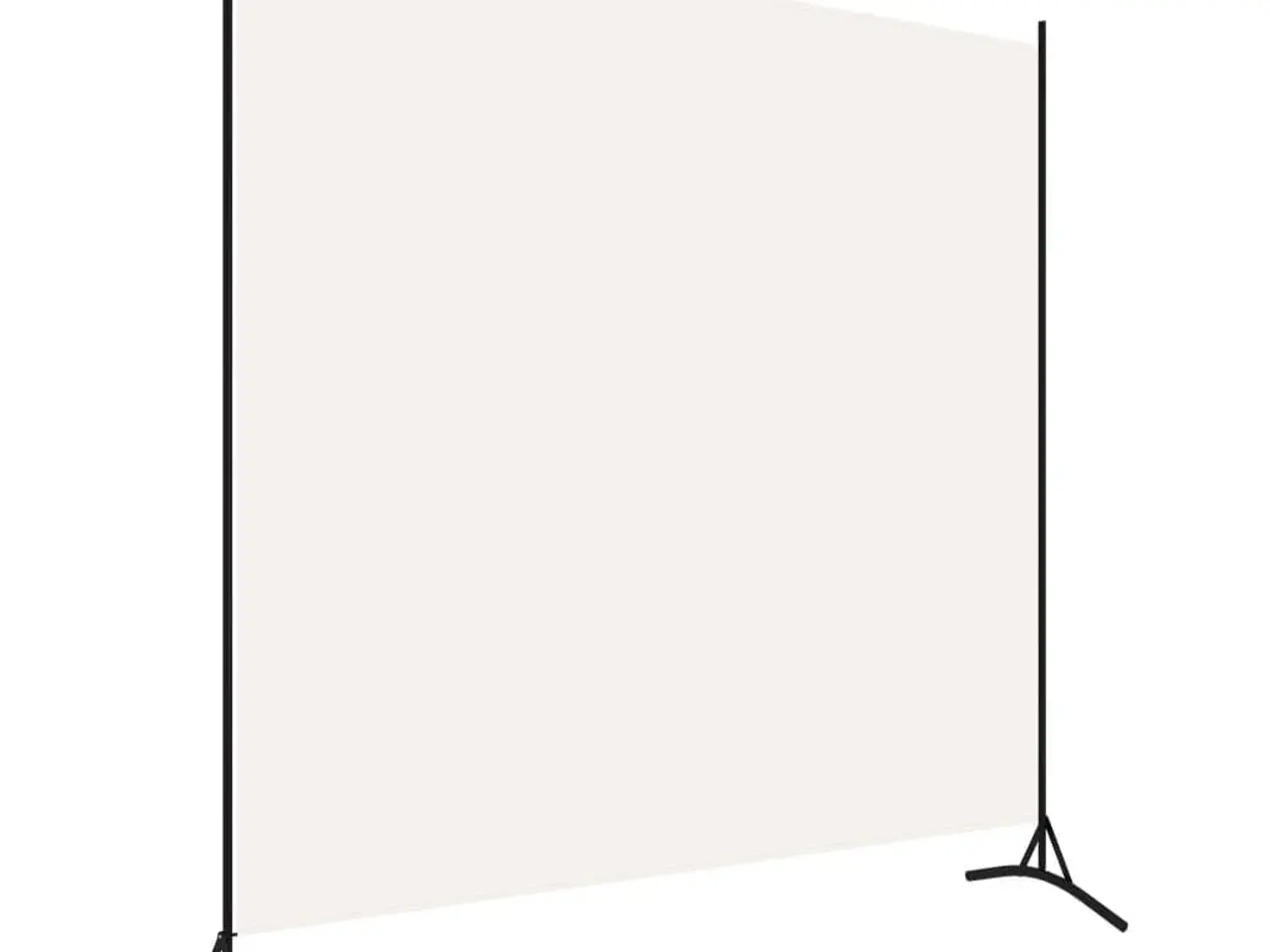 Billede 2 - Rumdeler i stof - hvid, 175 × 180 cm