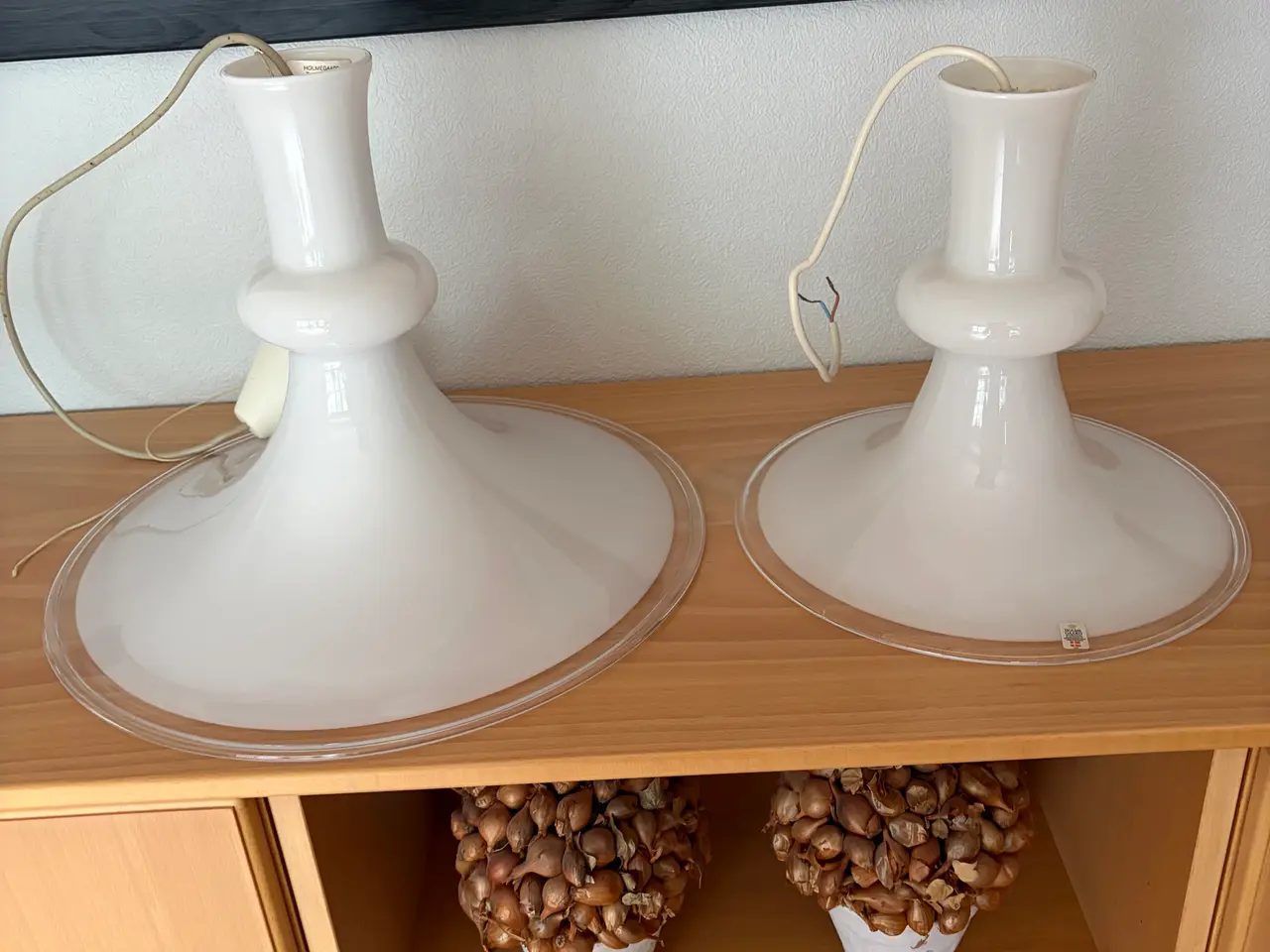 Billede 1 - Flotte Holmegaard loftlamper