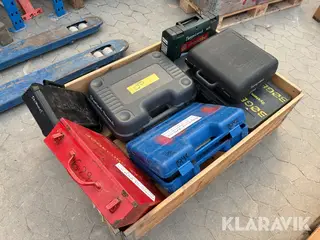 Assorteret håndværktøj - 1 palle