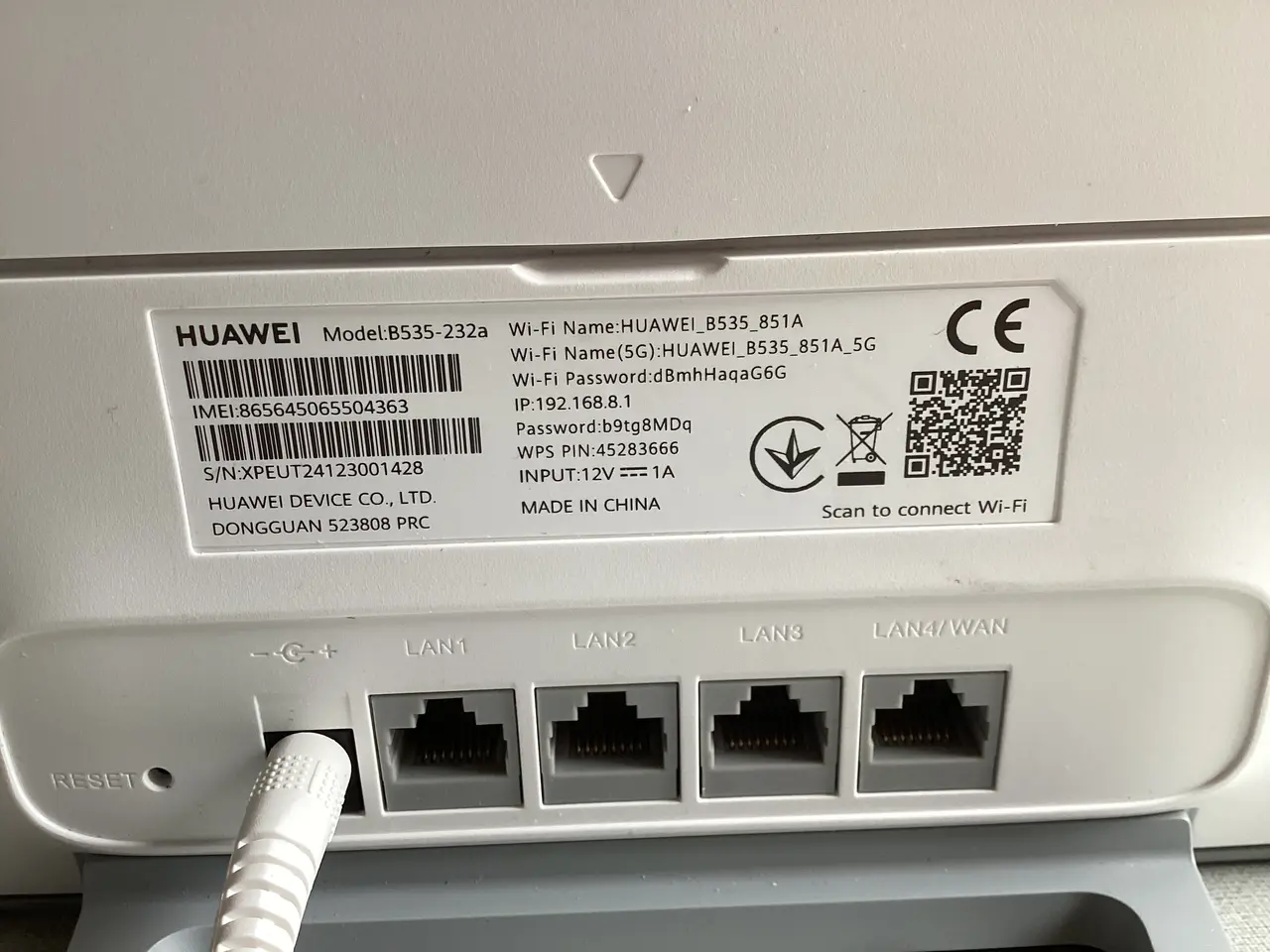 Billede 1 - Huawei router lidt brugt