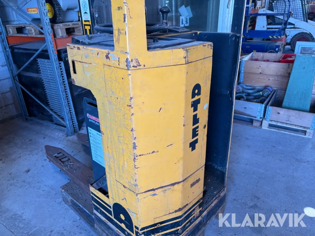 Billede 10 - Elektrisk stabler med ståplatform Atlet