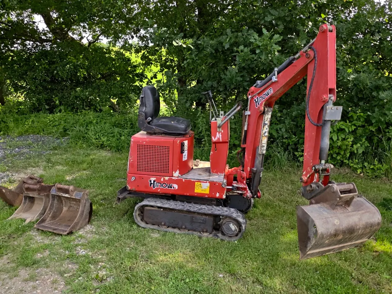 Billede 6 - HINOWA 1000kg minigraver