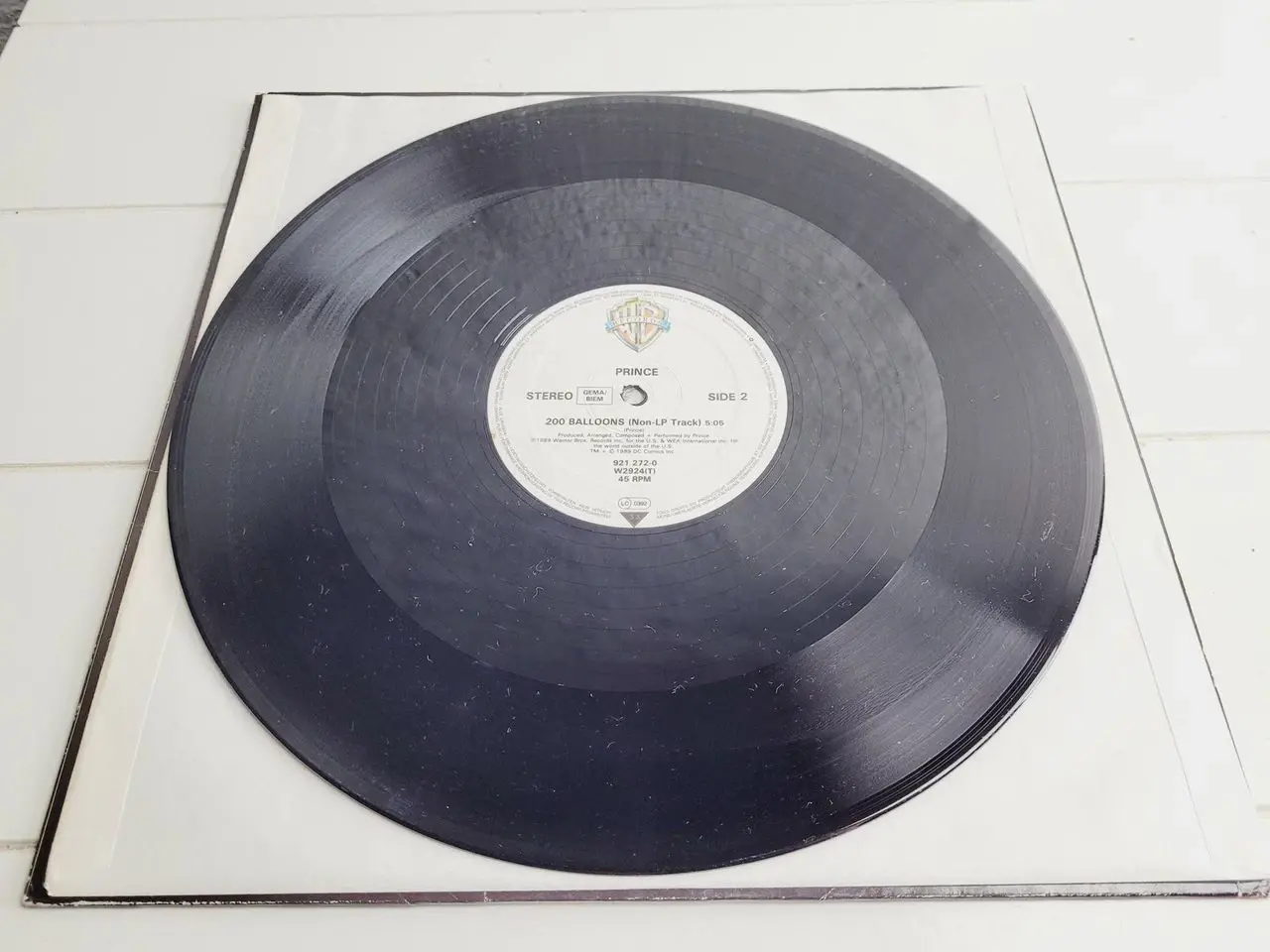 Billede 4 - 🦇 Vinyl / LP - Prince - "Batdance" Vinylsingle