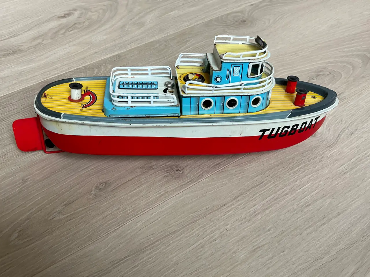 Billede 2 - Vintage Tugboat bliklegetøj