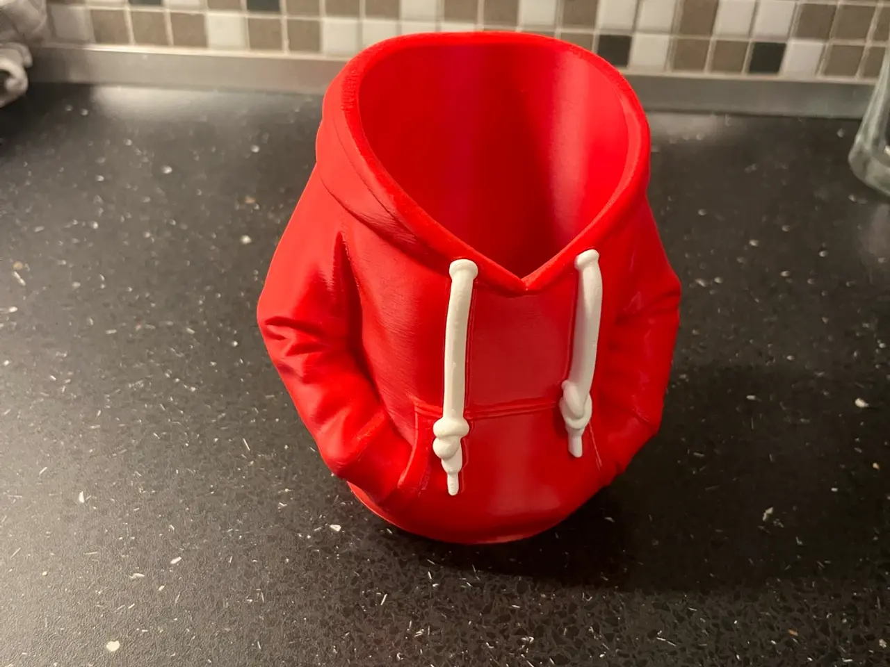 Billede 1 - Sodavands-holder i Hoodie - Rød