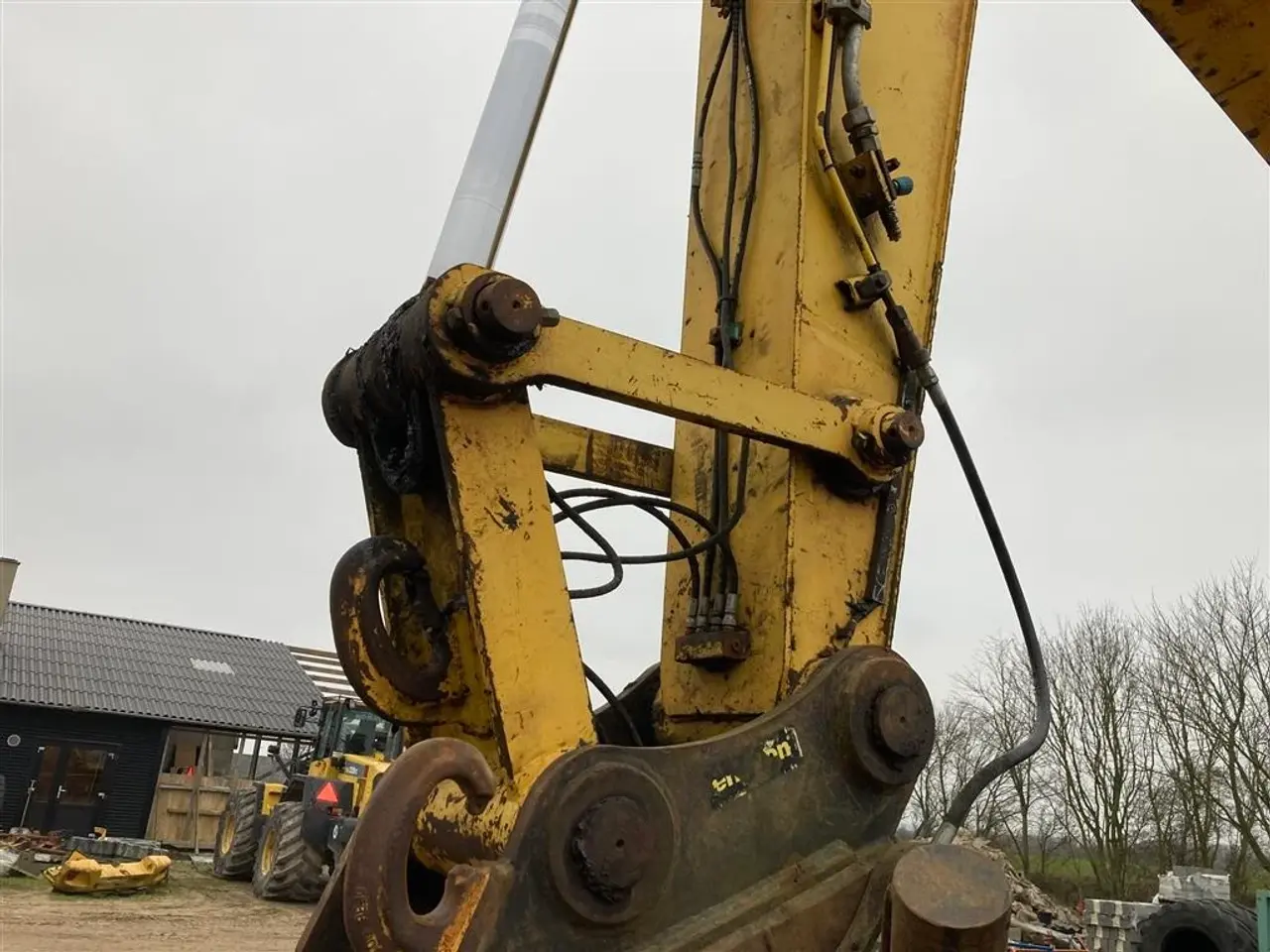 Billede 9 - New Holland E 265 LC Kipbart planerblad og graveskovl
