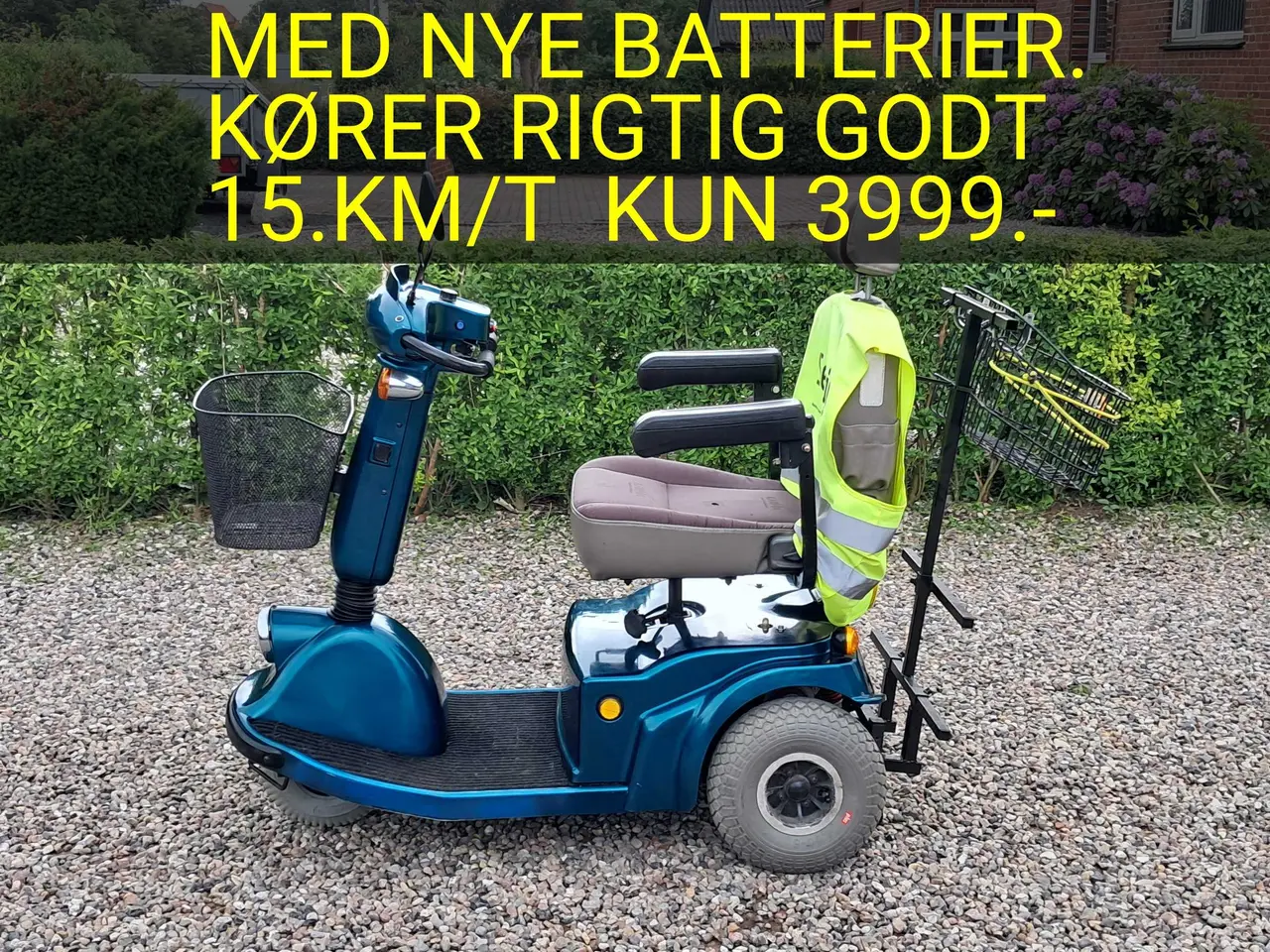 Billede 2 - Karma el-scooter med nye batterier